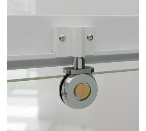 Душевая кабина прямоугольная, распашная дверь, стеклянная, профиль белый - RGW AN-207 (700x900, Белый) купить  в Сочи