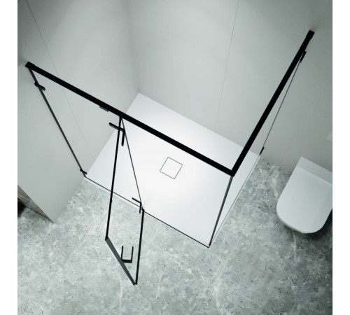 Душевой уголок с распашной дверью на петлях - RGW SV-040B (Прозрачное, 1200x1000) купить  в Сочи