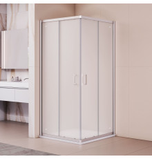 Душевой уголок RGW PA-030 (Матовое-Сатинат, 900x900)