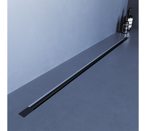 Душевой трап обрезной - SDR-50B - черный (600) купить  в Сочи