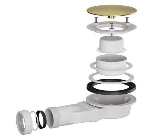 Сифон для поддонов RGW S-17G купить  в Сочи