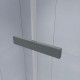 Душевой уголок с распашной дверью на петлях - RGW SV-040Gr (Прозрачное, 1200x800) купить в Сочи