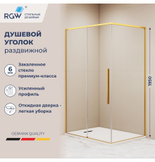 Душевой уголок RGW SV-42G (Прозрачное, 800x1000)