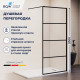 Душевая перегородка RGW WA-019B (Рисунок - черный принт, 600) купить  в Сочи