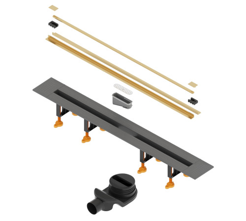 Душевой трап, обрезной RGW SDR-55Gb (1200) купить  в Сочи