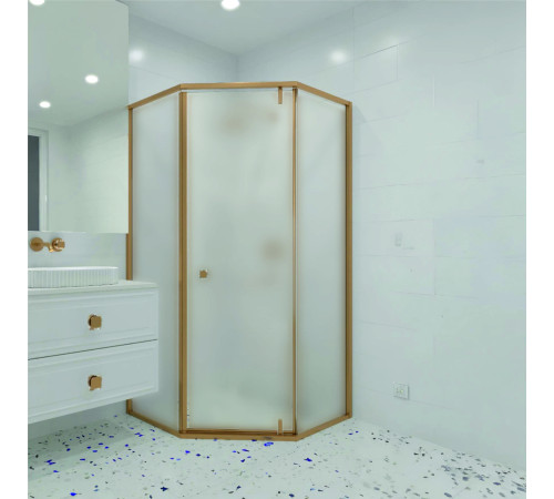 Душевой уголок RGW HO-088Gb (Матовое-Сатинат, 900x900) купить  в Сочи