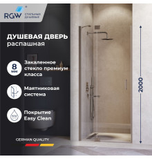 Душевая дверь RGW HO-014Gr (Прозрачное, 1200)