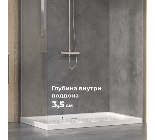 Поддон для душа прямоугольный керамический RGW CR (Глубина 35) (800x1200) купить в Сочи Поддон для душа прямоугольный керамический RGW CR (Глубина 35) (800x1200) купить в Сочи