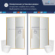 Душевая дверь RGW SV-12G (Прозрачное, 1500) купить в Сочи