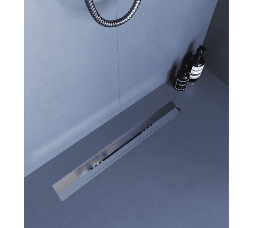 Душевой трап, обрезной, V-образный, сатин RGW SDR-53S (800) купить  в Сочи