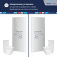 Душевая дверь RGW PA-103W (Матовое-Сатинат, 900) купить в Сочи