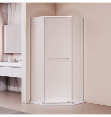 Душевой уголок RGW PA-081 (Матовое-Сатинат, 900x900)