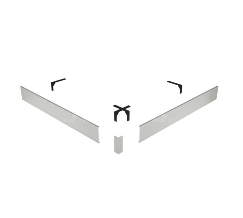 Экран для душевого поддона RGW N/ST-01 W (1000x1000) купить  в Сочи