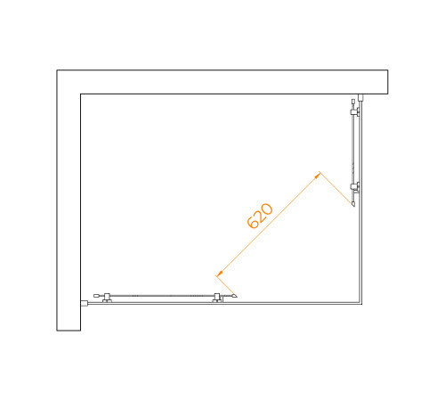 Душевой уголок RGW PA-040 (Матовое-Сатинат, 900x1200) купить  в Сочи