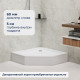 Душевой поддон трапеция RGW STYLE-TR (800x800) купить в Сочи