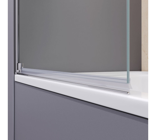 Шторка на ванну RGW SC-01 (Прозрачное, 800) купить  в Сочи