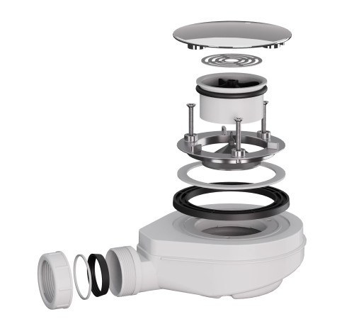 Сифон для поддонов RGW S-16-1 купить  в Сочи