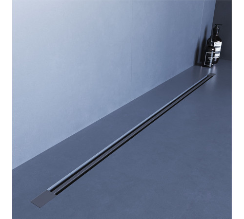 Душевой трап обрезной - SDR-50B - черный (800) купить  в Сочи