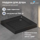 Поддон для душа квадратный керамический RGW CR B Черный 900x900 купить в Сочи