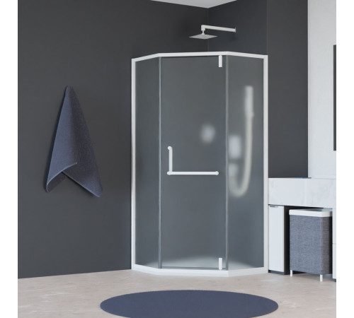 Душевой уголок RGW HO-084W (Матовое-Сатинат, 900x900) купить  в Сочи