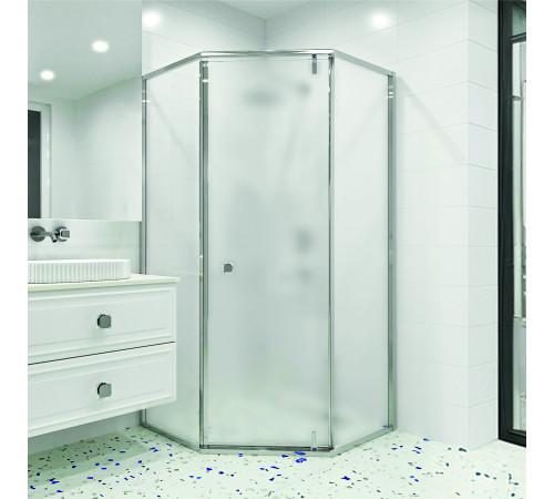 Душевой уголок RGW HO-088 (Матовое-Сатинат, 1000x1000) купить  в Сочи