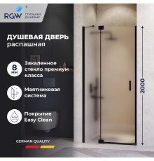 Душевая дверь RGW HO-014B (Матовое-Сатинат, 1000)