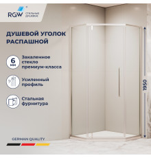 Душевой уголок RGW SV-81 (Прозрачное, 800x800)