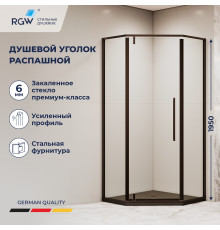 Душевой уголок RGW SV-81B (Прозрачное, 900x900)