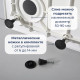 Душевой поддон полукруглый RGW SMC/R W Белый (900x900) купить  в Сочи