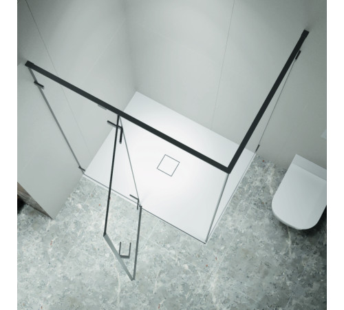 Душевой уголок с распашной дверью на петлях - RGW SV-040Gr (Прозрачное, 1200x1000) купить  в Сочи