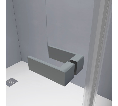 Душевой уголок с распашной дверью на петлях - RGW SV-040Gr (Прозрачное, 1200x1000) купить  в Сочи