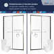 Душевая дверь RGW PA-14Gr (Прозрачное, 1700) купить в Сочи