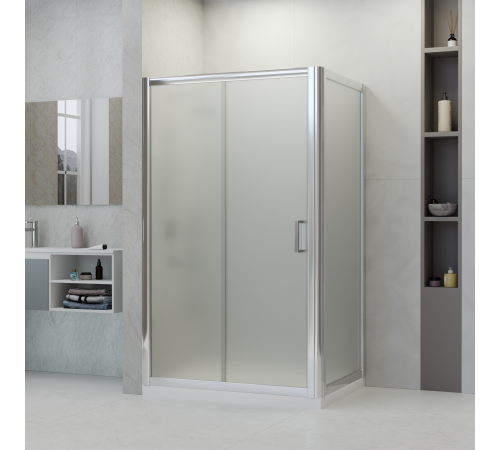 Душевой уголок RGW PA-045 (Матовое-Сатинат, 1000x800) купить  в Сочи