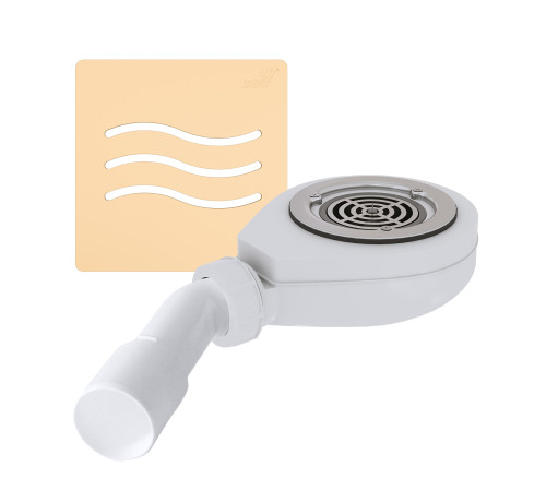 Сифон для душевых поддонов RGW S-016-1 Волна Пустыня 90 мм купить  в Сочи