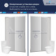 Душевая дверь RGW CL-13 (Тонированное, 1500) купить в Сочи