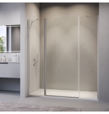 Душевая дверь RGW LE-009 (LE-004 + Z-09+профиль A-14) (Прозрачное, 1600)