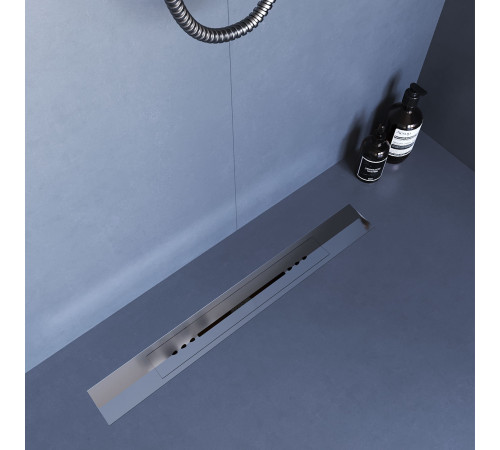 Душевой трап, обрезной, V-образный, сатин RGW SDR-53S (600) купить  в Сочи