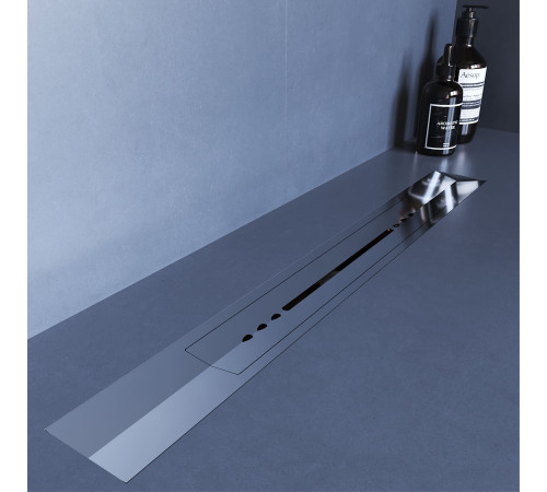 Душевой трап, обрезной, V-образный, сатин RGW SDR-53S (600) купить  в Сочи