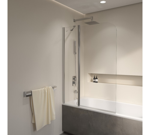 Шторка на ванну RGW SC-011 (Прозрачное, 1200) купить  в Сочи