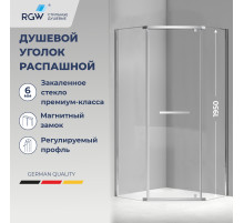 Душевой уголок RGW PA-83 (Прозрачное, 900x900)