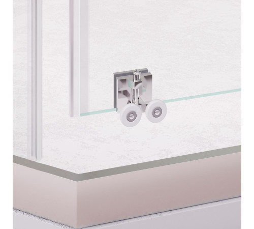 Душевой уголок стекло 6 мм, пятиугольный, форма трапеция, раздвижная дверь, RGW PA-86 (Прозрачное, 1000x1200) купить  в Сочи