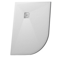 Душевой поддон асимметричный RGW ST/AR-W Белый (800x1200)