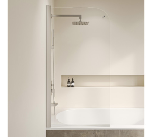 Шторка на ванну RGW SC-009 (Прозрачное, 600) купить  в Сочи