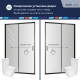 Душевая дверь RGW PA-14B (Прозрачное, 1300) купить  в Сочи