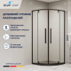 Душевой уголок RGW SV-53B (Прозрачное, 800x800) купить в Сочи