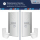 Душевая дверь RGW PA-103B (Матовое-Сатинат, 900) купить в Сочи