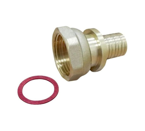 Муфта VARMEGA Slide-fit переходная (переходник) с накидн. гайкой, 32х1", латунь, VM51819