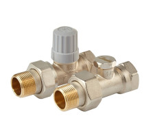Набор термостатический для радиатора прямой ROYAL THERMO 3/4" Click Набор термостатический для радиатора прямой ROYAL THERMO 3/4" Click