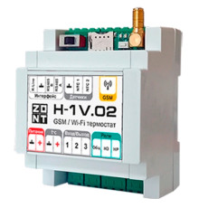 Контроллер ZONT H-1V.02 отопительный GSM / Wi-Fi
