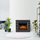 Каминокомплект: Очаг Electrolux EFP/P-3020LS N, портал Moderno 30 шпон чёрный дуб купить в Сочи